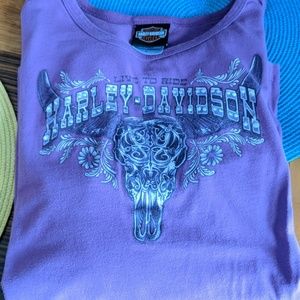 Harley sweatshirt and long sleevs